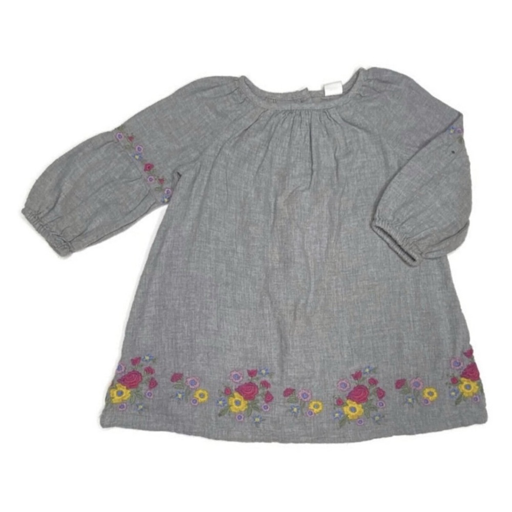 Gap Embroidered Flowers Dress